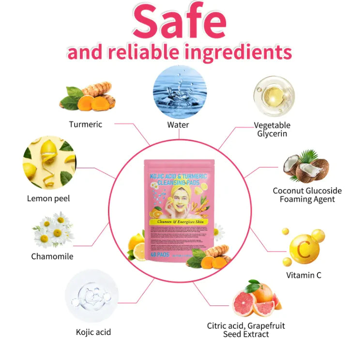 Turmeric Kojic Cleansing Pads