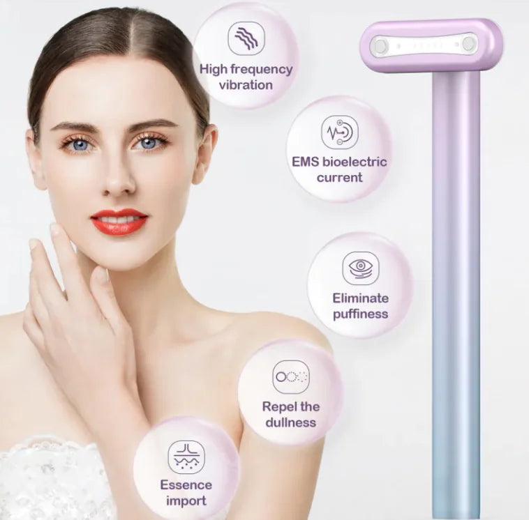 Vibrating Face and Neck Wand Royal Lush Beauty Vibrating Face and Neck Wand Royal Lush Beauty