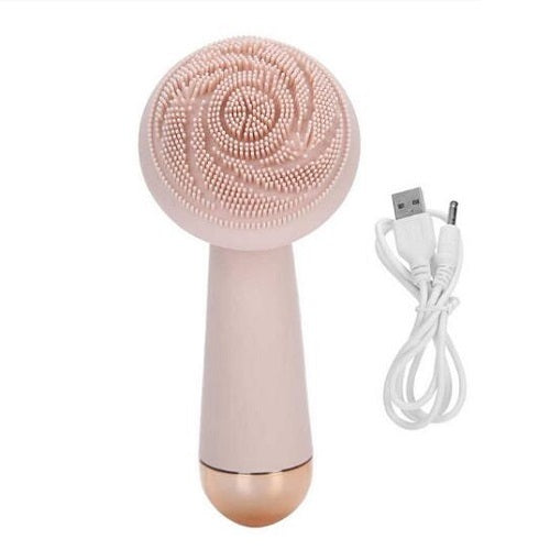 Rose Silicone Facial Brush